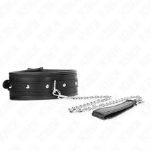 KINK - COLAR COM ALÇA DE FIVELA BRILHANTE 65 CM 48,5 CM X 5,3 CM - Sexshoptuga  Sexshoptuga 