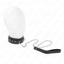 KINK - COLAR DE COURO PVC COM CINTO 105 CM REBITE DE strass 41,5 X 4 CM - Sexshoptuga  Sexshoptuga 