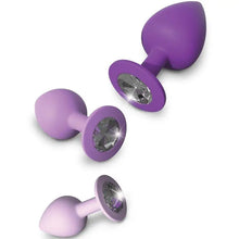 FANTASY FOR HER - CONJUNTO DE PLUG ANAL VIOLETA - Sexshoptuga  Sexshoptuga 