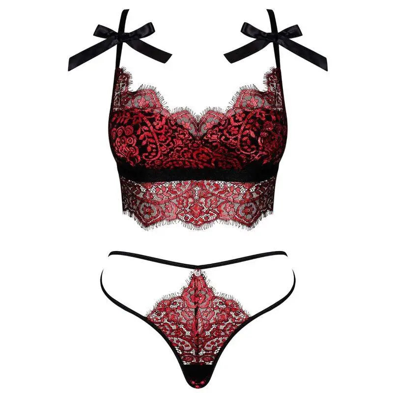 OBSESSIVE - CONJUNTO RESSIA DUAS PEAS L/XL - Sexshoptuga 