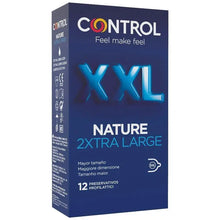 CONTROL - NATURE PRESERVATIVOS 2XTRA GRANDES XXL - 12 UNIDADES - Sexshoptuga  Sexshoptuga 