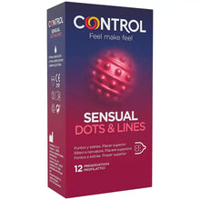 CONTROL - PONTOS E LINHAS SENSUAIS PONTOS E ESTRIAS 12 UNIDADES - Sexshoptuga  Sexshoptuga 