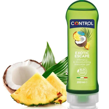 CONTROL - 2 EN 1 MASSAGEM & PRAZER EXÓTICO 200 ML - Sexshoptuga 