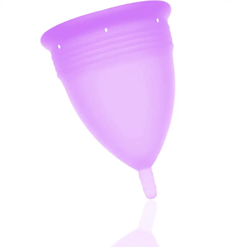 STERCUP - COPO MENSTRUAL DE SILICONE FDA LILAC - TAMANHO S - Sexshoptuga 