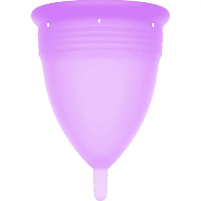 STERCUP - COPO MENSTRUAL DE SILICONE FDA LILAC - TAMANHO S - Sexshoptuga 