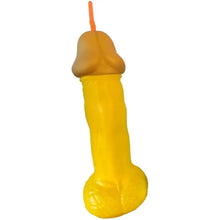 DIABLO PICANTE - YELLOW PLASTIC PENIS GLASS - Sexshoptuga  Sexshoptuga 