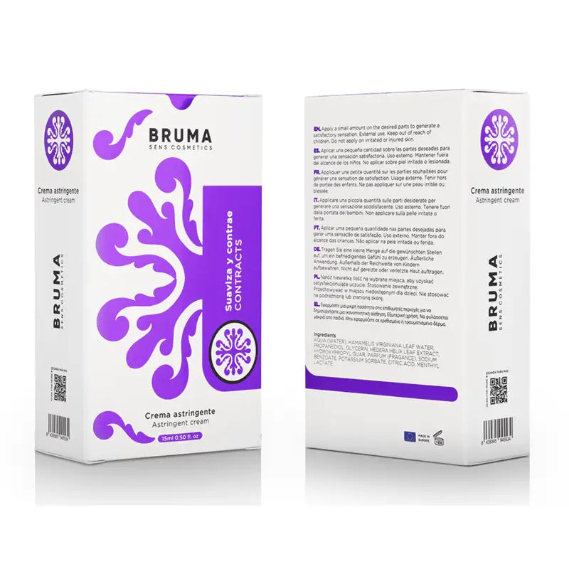 BRUMA - CREME ADSTRINGENTE ULTRA DESLIZANTE 15 ML - Sexshoptuga 