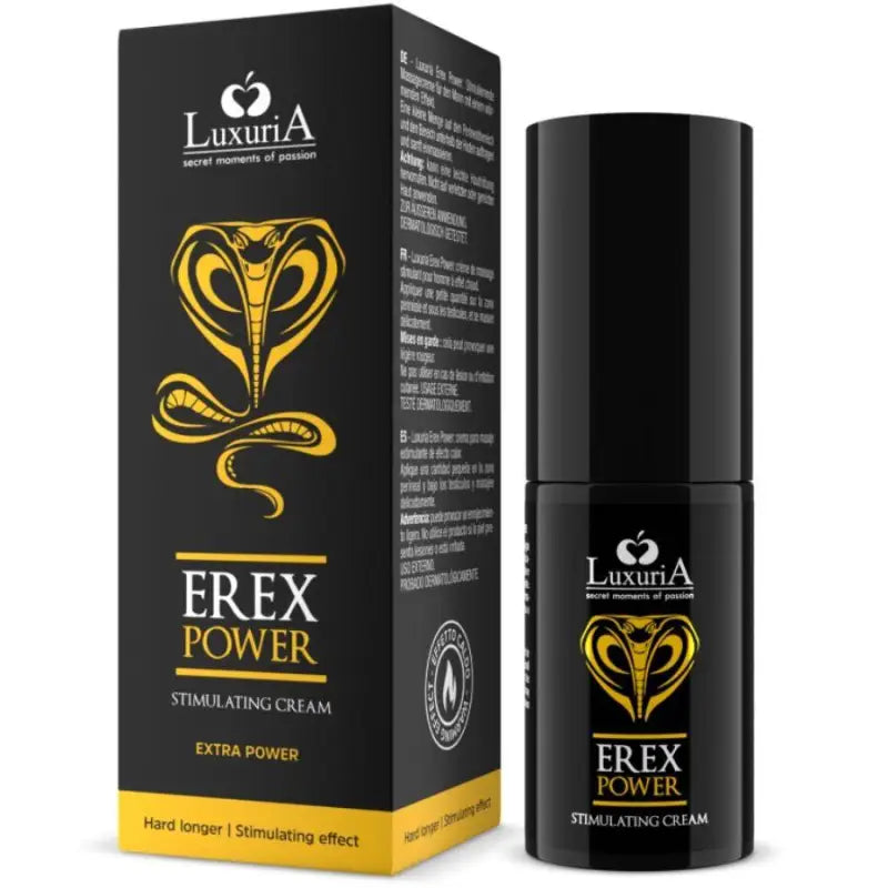 INTIMATELINE LUXURIA - CREME PARA PÉNIS EREX POWER HARD LONGER 30 ML - Sexshoptuga 