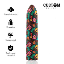 CUSTOM BULLETS - BALAS PERSONALIZADAS FLORAIS RECARREGÁVEIS BALAS 10 INTENSIDADES - Sexshoptuga  Sexshoptuga 