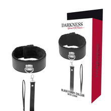 DARKNESS - COLAR FORRO COM CORRENTE DE TITÂNIO - Sexshoptuga  Sexshoptuga 