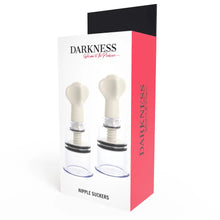 DARKNESS - SUGADOR DE BICO TRANSPARENTE DE 3,1 CM DE DIÂMETRO - Sexshoptuga  Sexshoptuga 