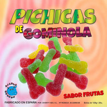 DIABLO GOLOSO - PICHITAS DE GUMMINOL DE FRUTA COM AÚCAR - Sexshoptuga  Sexshoptuga 