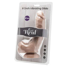 GET REAL - DILDO 20,5 CM COM BOLAS VIBRADOR PELE - Sexshoptuga  Sexshoptuga 