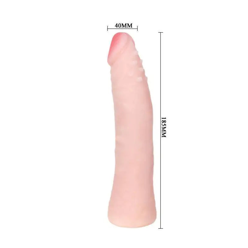 BAILE - DILDO DE SILICONE REALISTIC SKIN TOUCH 19 CM COR DA CAIXA ALEATÓRIA - Sexshoptuga 