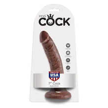 KING COCK - 7 DILDO CHOCOLATE 17.8 CM - Sexshoptuga  Sexshoptuga 