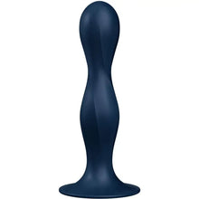 SATISFYER - DILDO DE SILICONE DUPLA BALL-R GARNET - Sexshoptuga  Sexshoptuga 