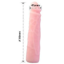 BAILE - DILDO DE SILICONE REALÍSTICO COM TOQUE DE PELE 23 CM - Sexshoptuga  Sexshoptuga 