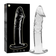 Dildo de Vidro Borosilicado Transparente NEBULA SERIES by Ibiza 18.5 cm Sexshoptuga 