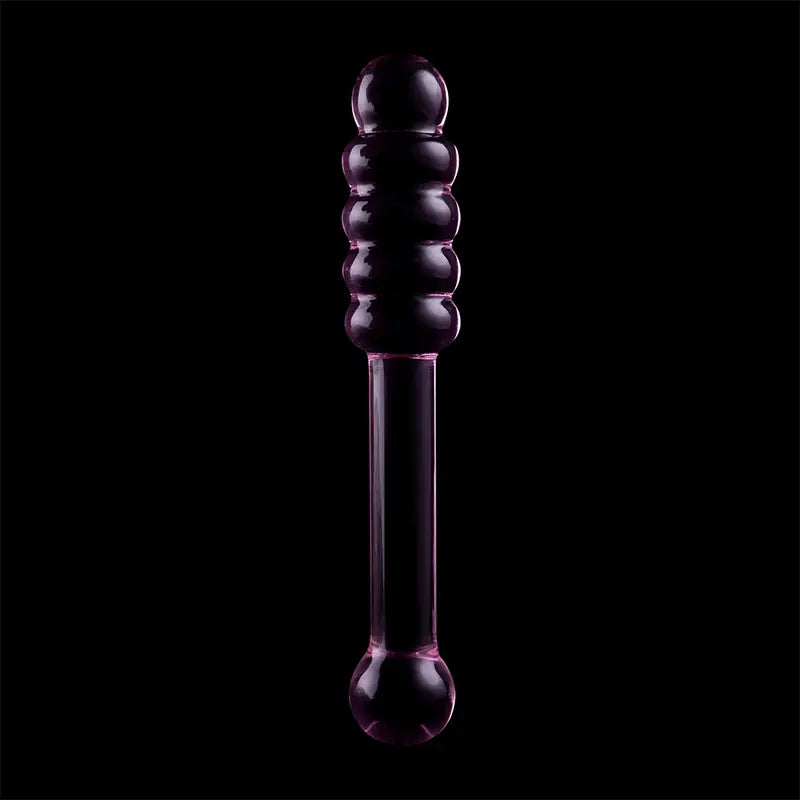 NEBULA SERIES BY IBIZA - MODELO 20 DILDO VIDRO BOROSILICADO TRANSPARENTE 20.5 CM -O- 3 CM - Sexshoptuga 