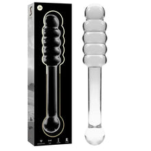 Dildo de Vidro Borosilicado Transparente Nebula Series by Ibiza 20.5 cm Sexshoptuga 