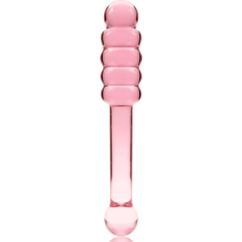 NEBULA SERIES BY IBIZA - MODELO 20 DILDO VIDRO BOROSILICADO TRANSPARENTE 20.5 CM -O- 3 CM - Sexshoptuga 