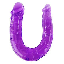 BAILE - DILDO DUPLO EM GELÉIA FLEXÍVEL LILS - Sexshoptuga  Sexshoptuga 