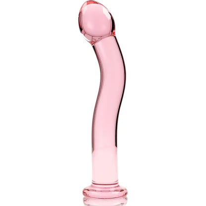 SÉRIE NEBULA BY IBIZA - MODELO 18 DILDO VIDRO BOROSILICADO TRANSPARENTE 18.5 CM -O- 3.5 CM - Sexshoptuga 