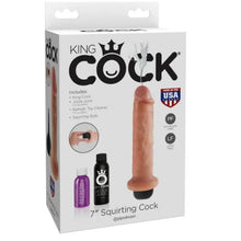 KING COCK - 17.8 CM DILDO GOZANDO - Sexshoptuga  Sexshoptuga 