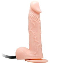 DANÇA - DILDO INFLÁVEL REALISTA COM VENTOSA 15 CM - Sexshoptuga  Sexshoptuga 