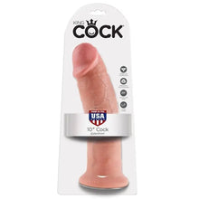 KING COCK - 10 CARNE DE DILDO 25.4 CM - Sexshoptuga  Sexshoptuga 