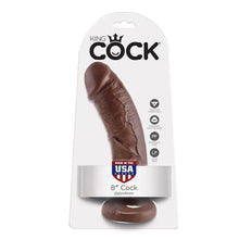 KING COCK - 8 DILDO MARROM 20.3 CM - Sexshoptuga  Sexshoptuga 