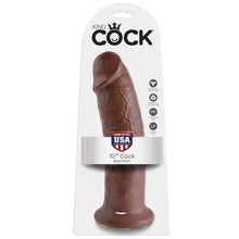 KING COCK - 10 DILDO MARROM 25.4 CM - Sexshoptuga  Sexshoptuga 