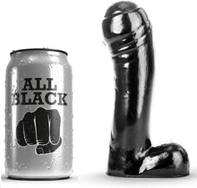 ALL BLACK - DILDO PRETO 15 CM - Sexshoptuga  Sexshoptuga 