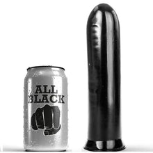 ALL BLACK - DILDO PRETO 19 CM - Sexshoptuga  Sexshoptuga 