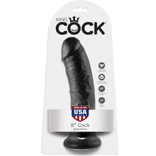 KING COCK - 8 DILDO PRETO 20.3 CM - Sexshoptuga  Sexshoptuga 