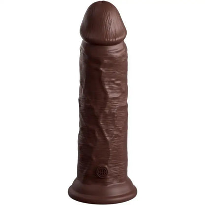 KING COCK - ELITE DILDO DE SILICONE REALISTA 20.3 CM CASTANHO - Sexshoptuga 