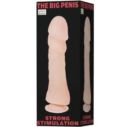 BAILE - DILDO REALISTA NATURAL DO PÊNIS GRANDE 23.5 CM - Sexshoptuga 