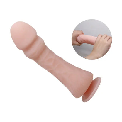 BAILE - DILDO REALISTA NATURAL DO PÊNIS GRANDE 23.5 CM - Sexshoptuga 