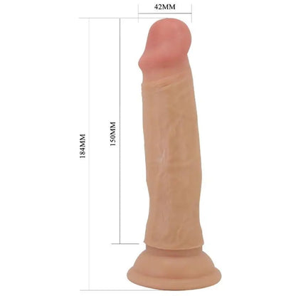 PRETTY LOVE - DILDO REALISTA QUENTIN 18 CM CARNE - Sexshoptuga 