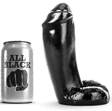 ALL BLACK - DILDO REALÍSTICO 18 CM - Sexshoptuga  Sexshoptuga 