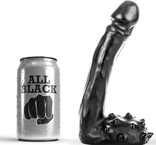 ALL BLACK - DILDO REALÍSTICO 19 CM - Sexshoptuga  Sexshoptuga 