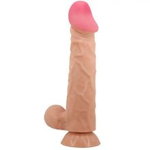 PRETTY LOVE - SÉRIE SLIDING SKIN DILDO REALÍSTICO COM VENTOSA DESLIZANTE PELE 24 CM - Sexshoptuga  Sexshoptuga 