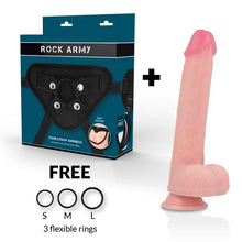 ROCKARMY - ARN S + DILDO SILICONE LÍQUIDO PREMIUM KINGCOBRA 24 CM -O- 4.77 CM - Sexshoptuga  Sexshoptuga 