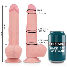 ROCKARMY - DILDO SILICONE LÍQUIDO PREMIUM SPITFIRE 21 CM -O- 4.62 CM - Sexshoptuga  Sexshoptuga 