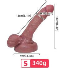 ARMONY - DILDO SILICONE LÍQUIDO REALISTA 13 CM - Sexshoptuga  Sexshoptuga 