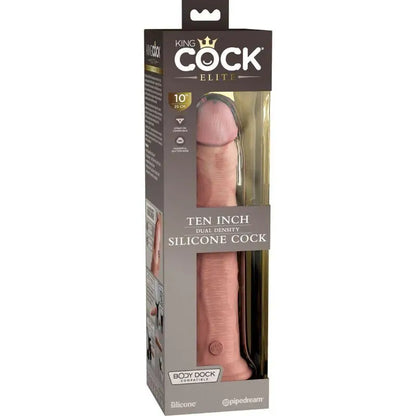 KING COCK - ELITE DILDO SILICONE REALISTA 25.4 CM - Sexshoptuga 