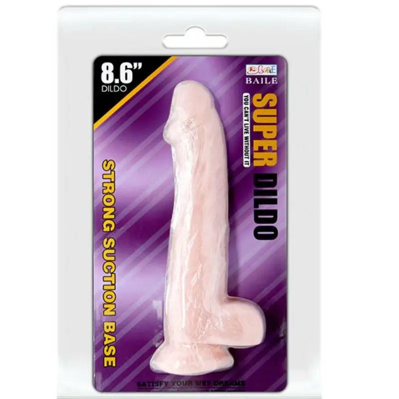 BAILE - DILDO SUPER REALÍSTICO 22 CM - Sexshoptuga 