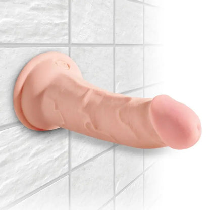 KING COCK - DILDO TRIPLA DENSIDADE 15 CM - Sexshoptuga 