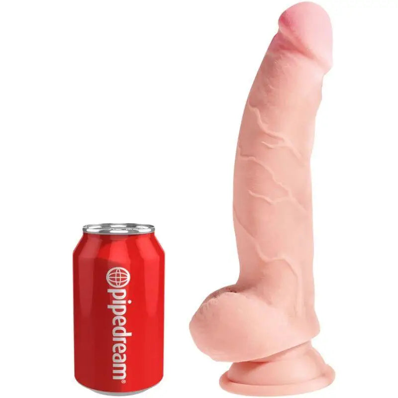 KING COCK - DILDO TRIPLA DENSIDADE 18.4 CM - Sexshoptuga 