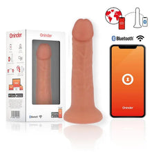 ONINDER - DILDO VIBRADOR BOGOTÁ MÉDIO 9 VELOCIDADES NATURAL 20 CM -O- 4.2 CM - APLICATIVO GRATUITO - Sexshoptuga  Sexshoptuga 